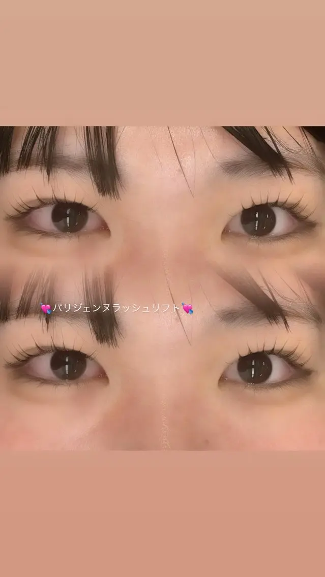 マツエク・マツパ パリジェンヌラッシュリフト Serina 高橋のマツエク・マツパデザイン