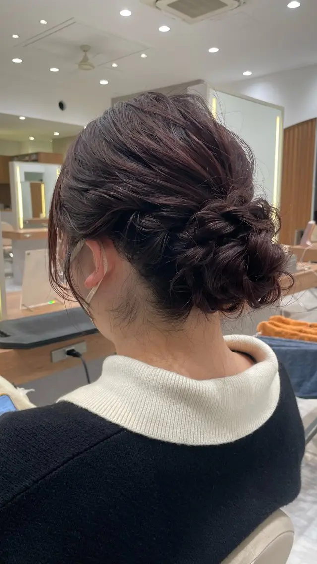 ロング ヘアアレンジ 結婚式・ブライダル ヘアセット ツヤ髪/髪質改善✨ 永澤樹里のヘアスタイル