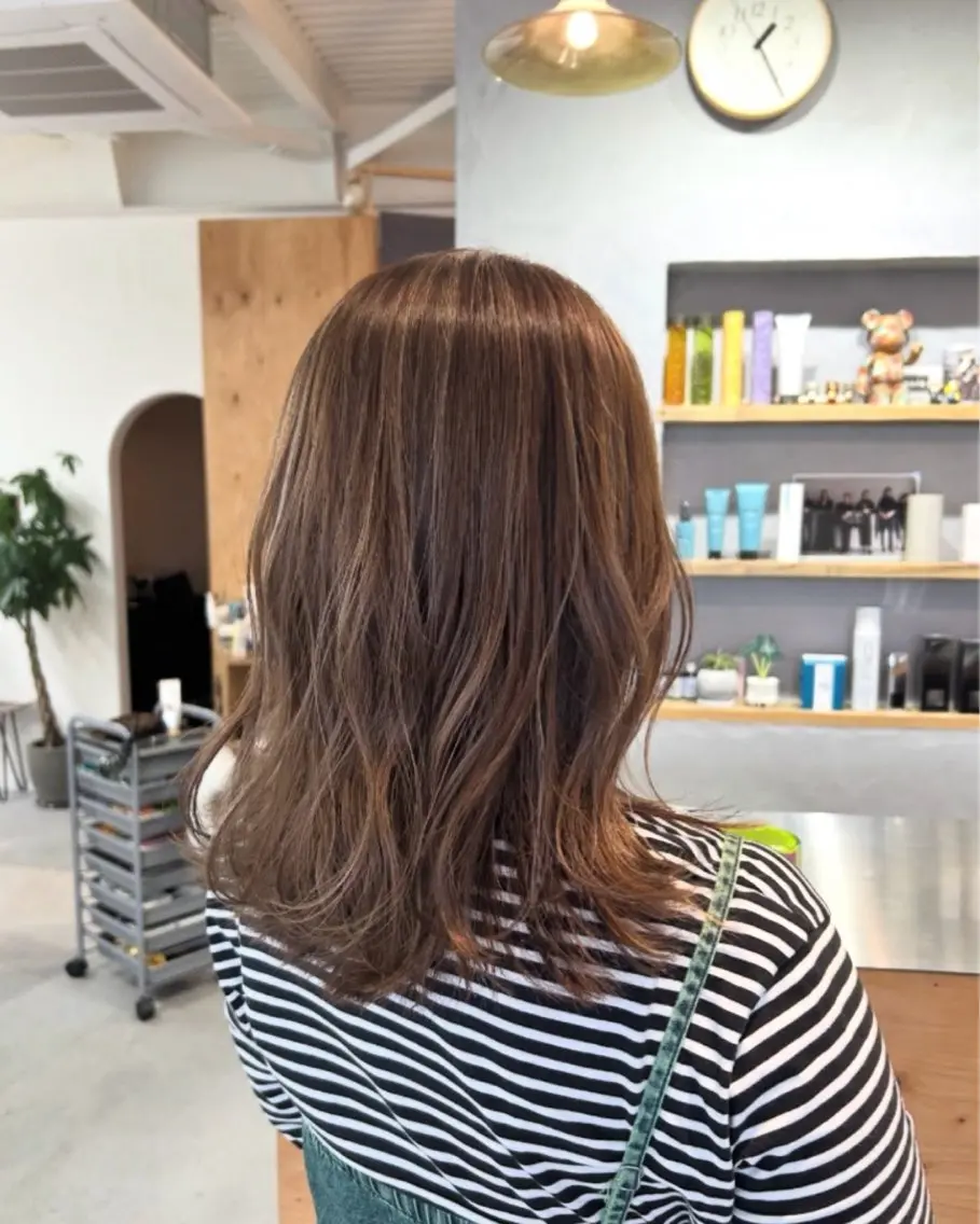 カラー ハイライトカラー Sugarlu 吉田 晴香のヘアスタイル