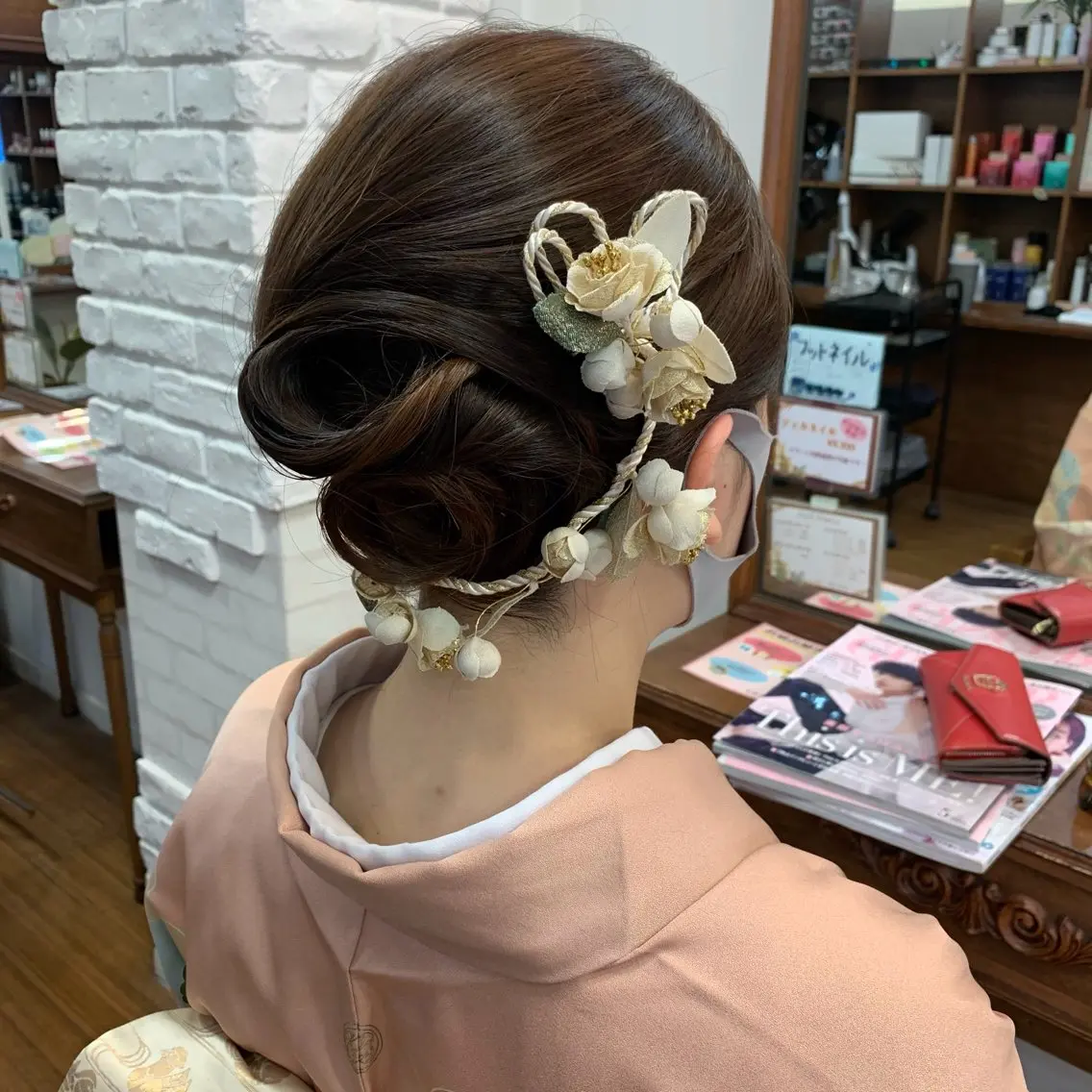 ロング ヘアアレンジ 久保山 友奈のヘアスタイル