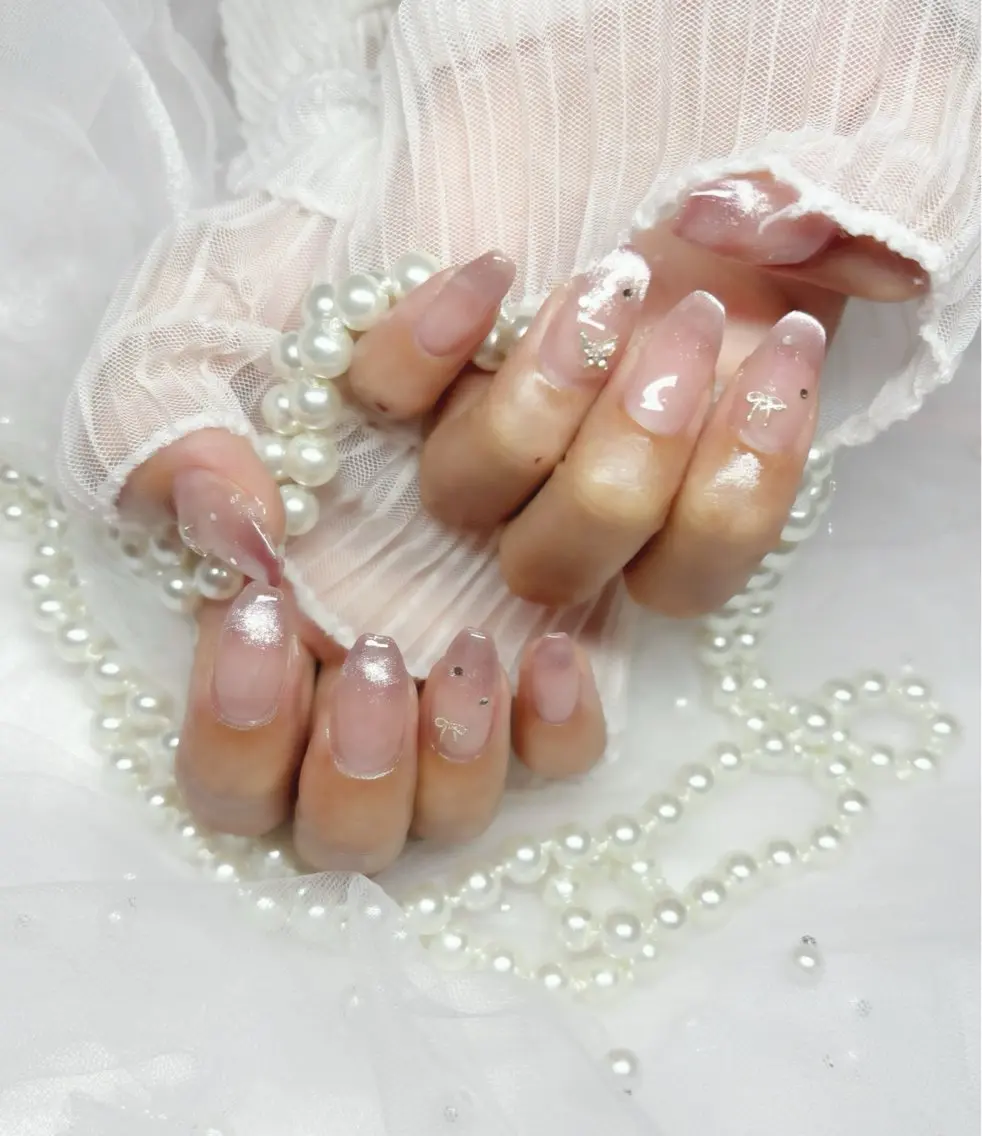 ネイル ピンク ハンドネイル Nail Salon macherieのネイルデザイン
