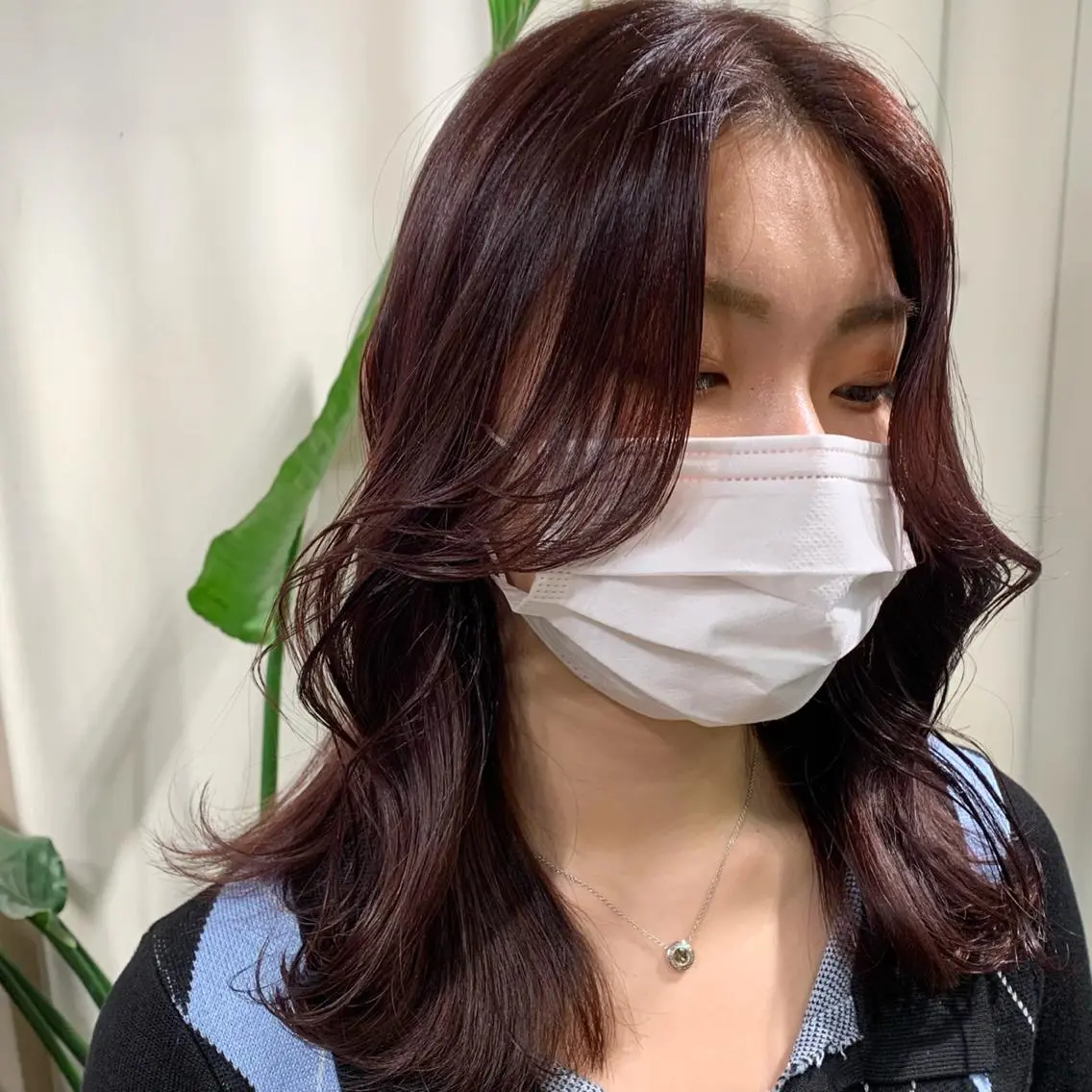 セミロング カラー 【韓国風くびれヘア】 joule小木曽輝のヘアスタイル