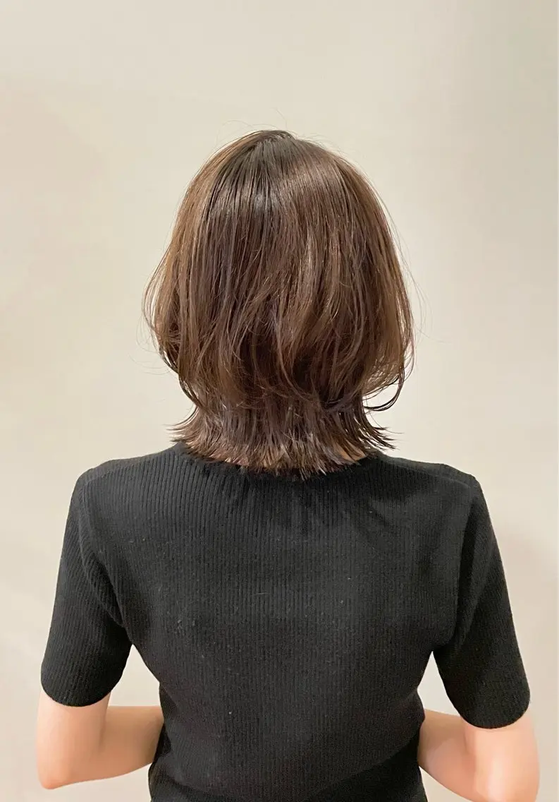 ミディアム 大人ショート🥂みつ はし こうだい🦕のヘアスタイル