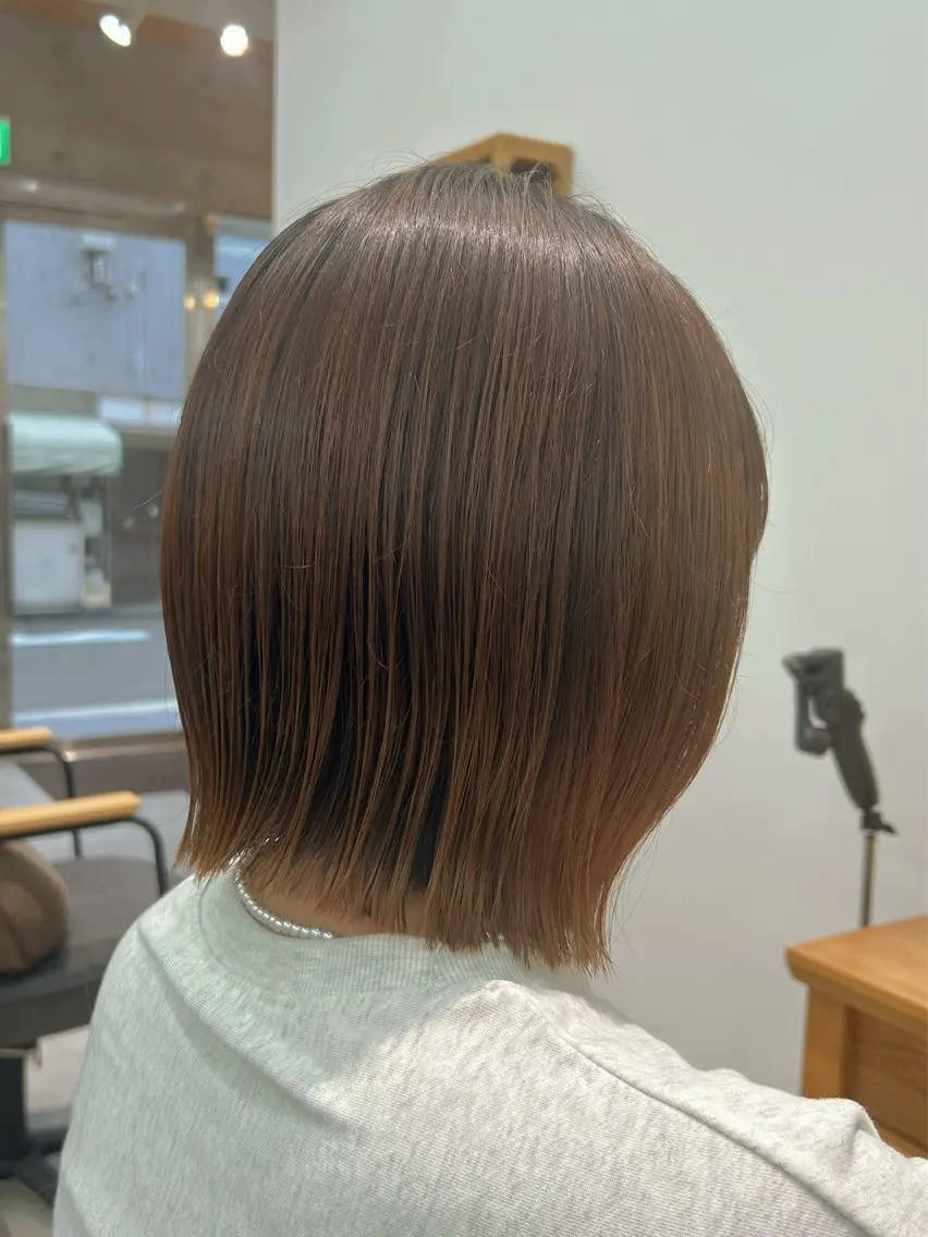 ボブカット🫧トリートメント付の写真