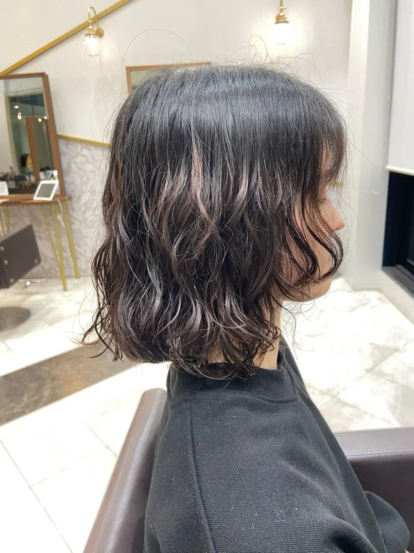 カット+パーマ+うる艶トリートメント レディース👩🏼🦱の写真
