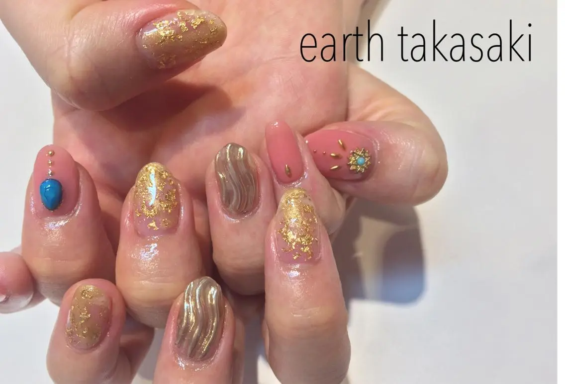 ネイル ハンドネイル EARTH nanaのネイルデザイン
