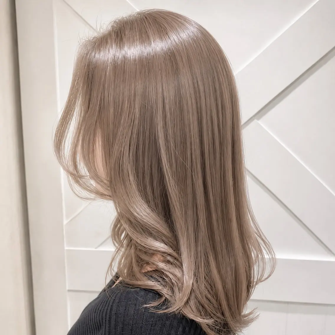 セミロング ヘアカラー 海外カラー/ベージュ 🫦🤎/kannaのヘアスタイル