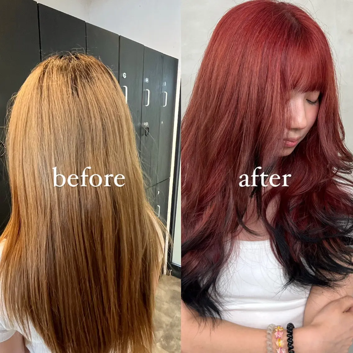 カラー 8日空きあり 透明感✨️さとりんのヘアスタイル
