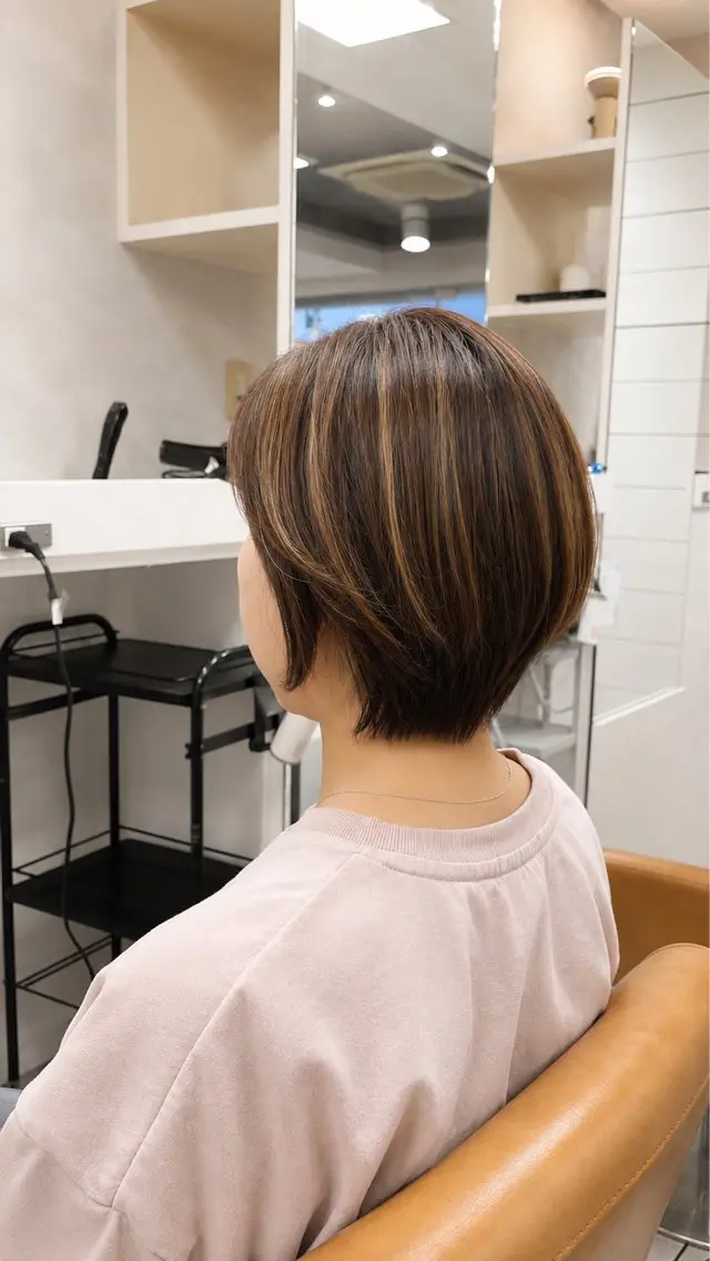 ショート カラー カット ヘアカラー 似合わせ/33歳 /店長 村上直也のヘアスタイル