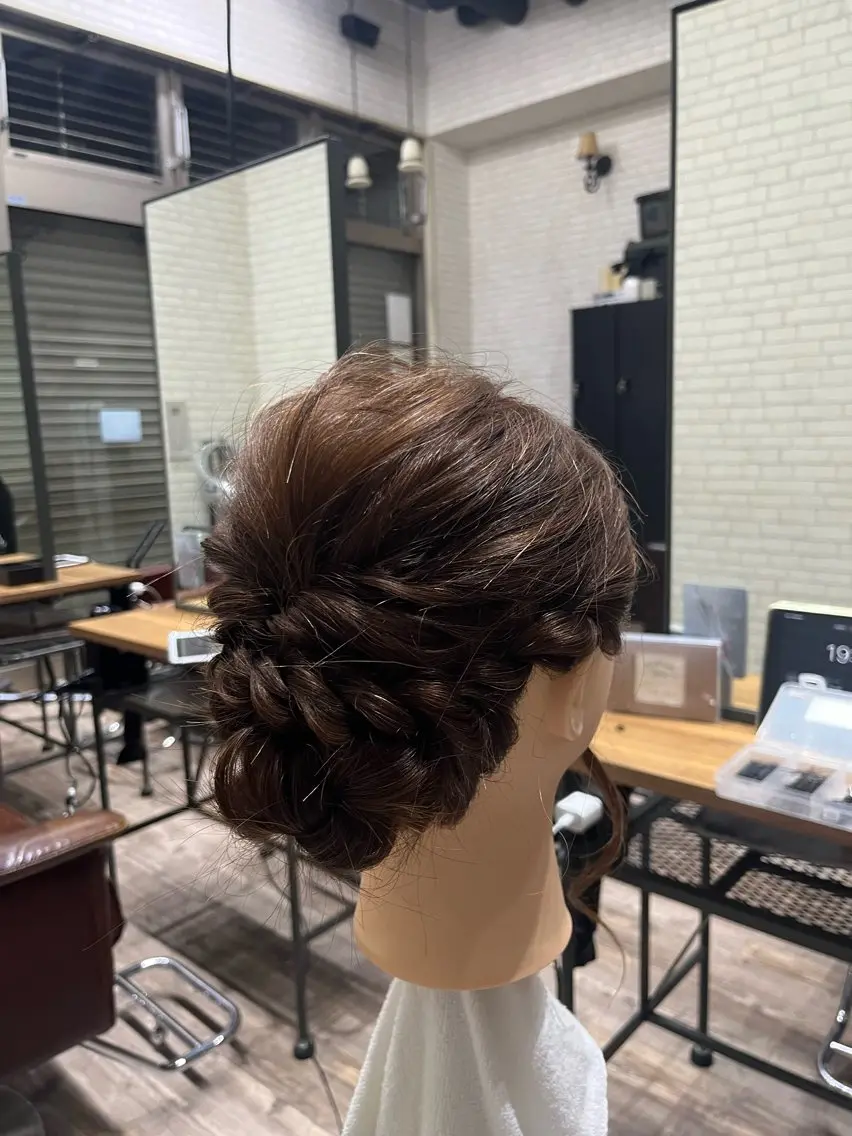 ヘアアレンジ 古川 千夏のヘアスタイル