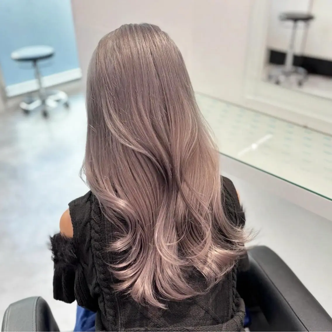 ミディアム カラー パーマ ヘアアレンジ メンズ ヘアカラー ♡ 𝐑𝐈𝐎♡のヘアスタイル