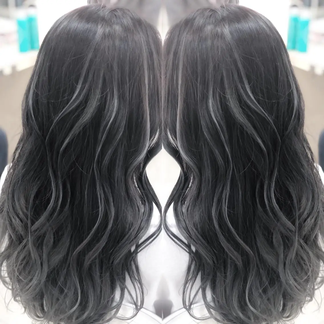 ロング ハイライト 💙髪質改善 💙和田💙のヘアスタイル