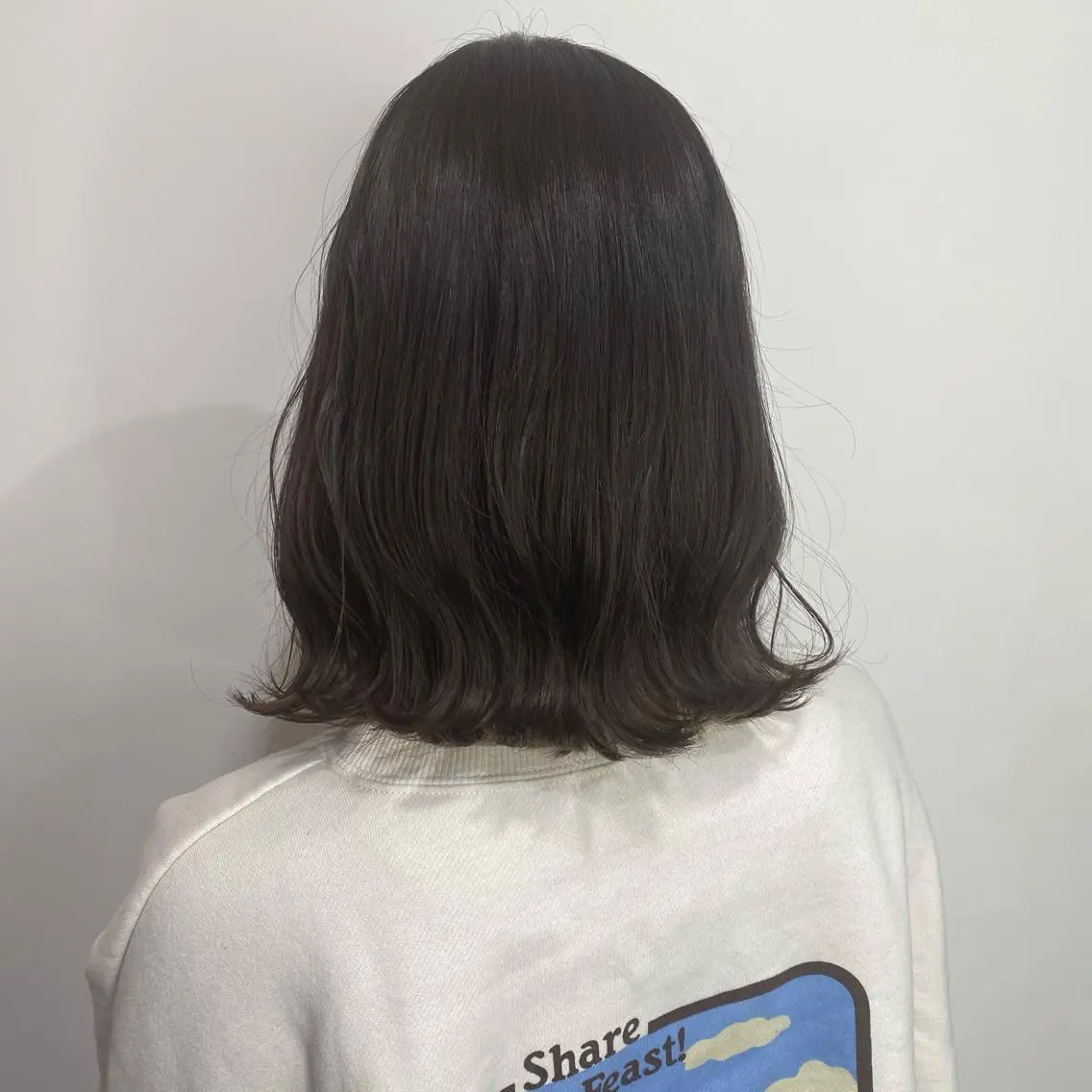 ミディアム カラー 髪質改善サロン🫧 戎谷栞菜のヘアスタイル