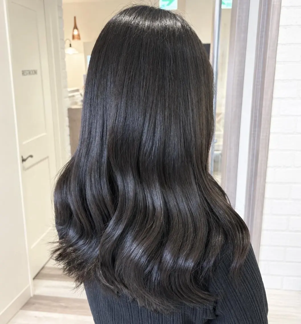 【コスパ◎✨馴染み◎✨】ボブ・ミディアムヘアの方🔶 シールエクステ　55cm/80枚の写真