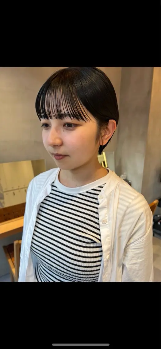 ショート 三浦 れいやのヘアスタイル