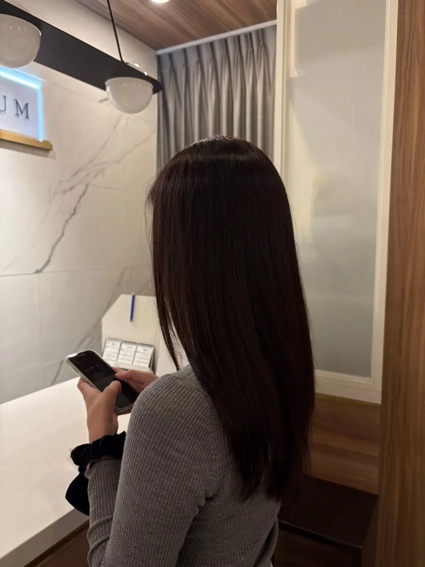 ロング カラー ヘアカラー yoshioka natsukiのヘアスタイル