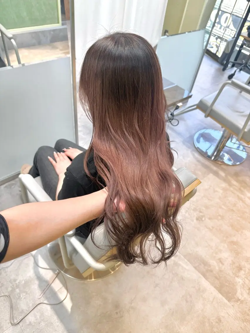 ロング カラー カット ヘアカラー トリートメント 伶風/ ボブのヘアスタイル