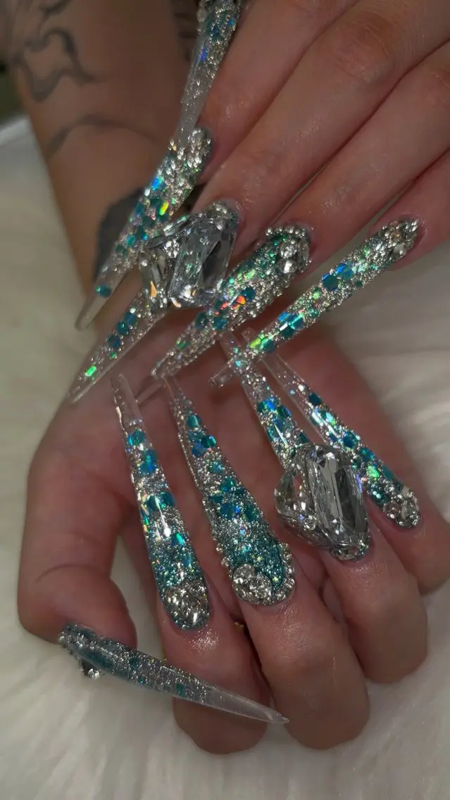 ネイル ロングネイル ハンドネイル nail salon FLEEKのネイルデザイン