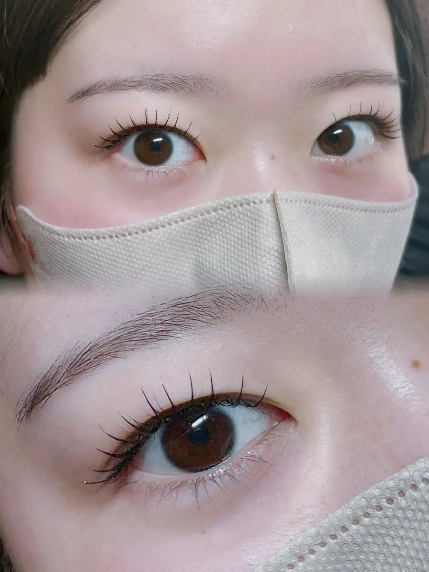 マツエク・マツパ フラットラッシュ まつげパーマ Mari🎀 Jameyelashのマツエク・マツパデザイン