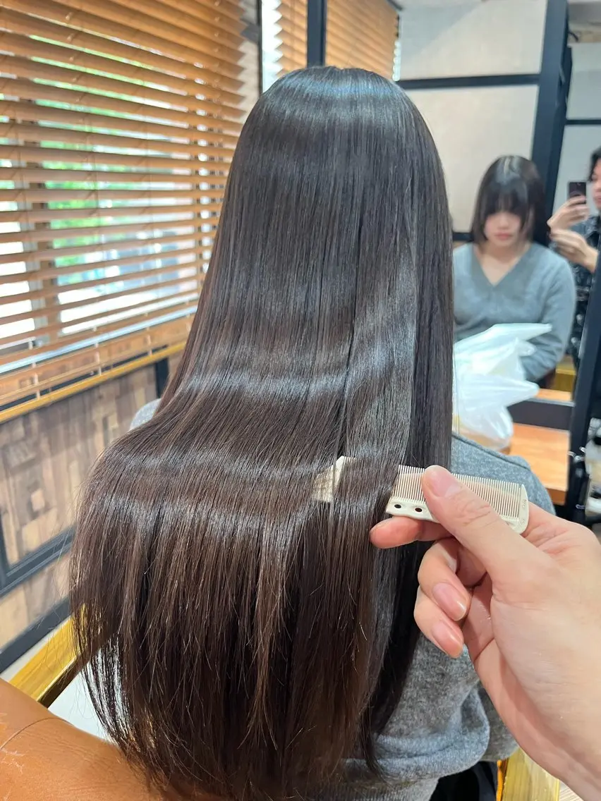 ロング 髪質改善 トリートメント muk hair篠村 髪質改善/完全個室のヘアスタイル