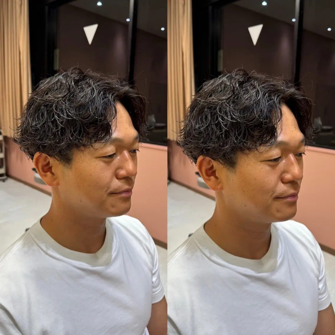 ショート カット パーマ 山本 望華のヘアスタイル