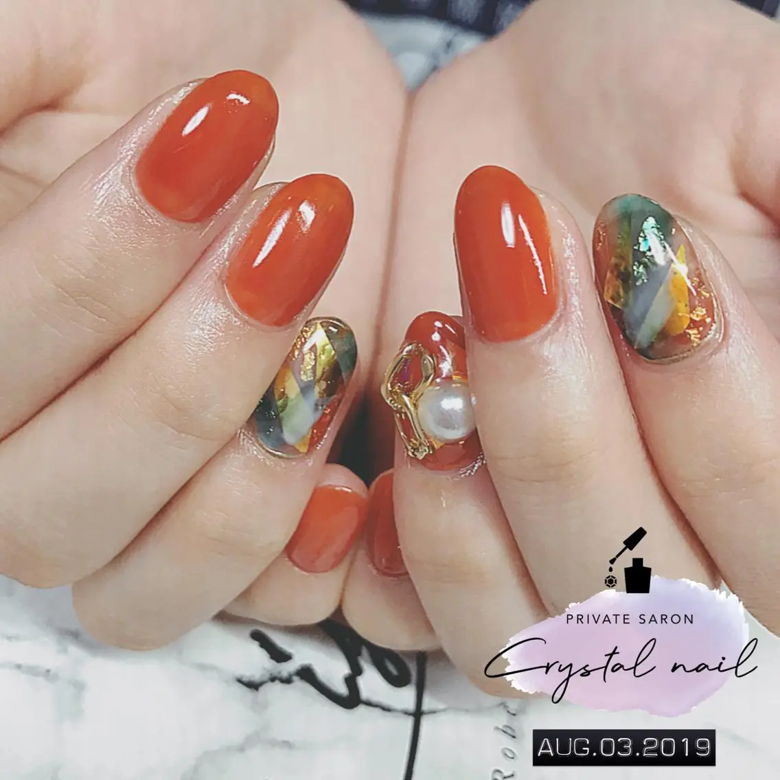ネイル ニュアンスネイル ハンドネイル SCENERY NAILのネイルデザイン