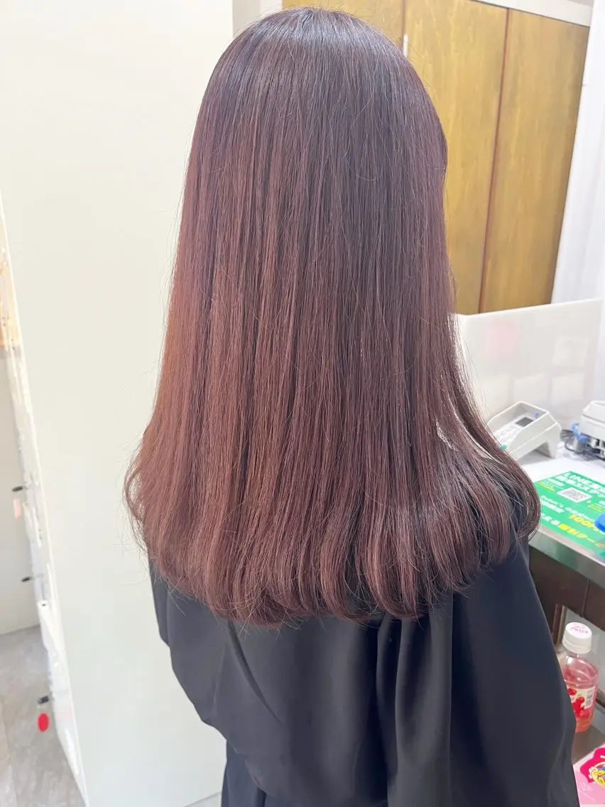 ロング カラー mako🌷ミニモ 限定クーポン多数🆕のヘアスタイル