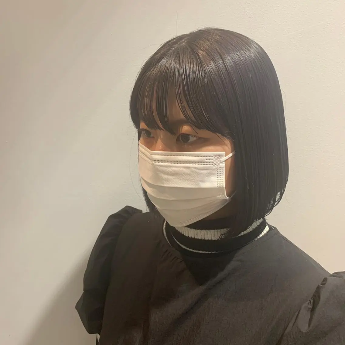 前髪カット+前髪顔周りストレート+トリートメントの写真