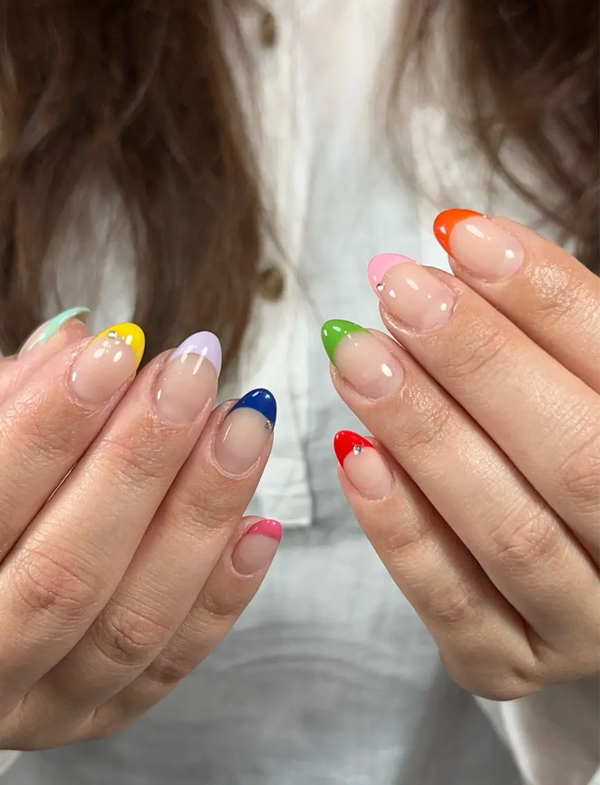 ネイル グラデーション ラメ(グリッター) マグネットネイル ミラーネイル ニュアンスネイル ハンドネイル Lumi de nailsのネイルデザイン