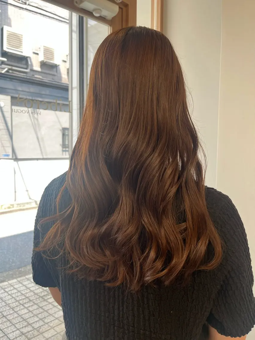 ロング ヘアカラー libero/柏 HARUNA🎀のヘアスタイル