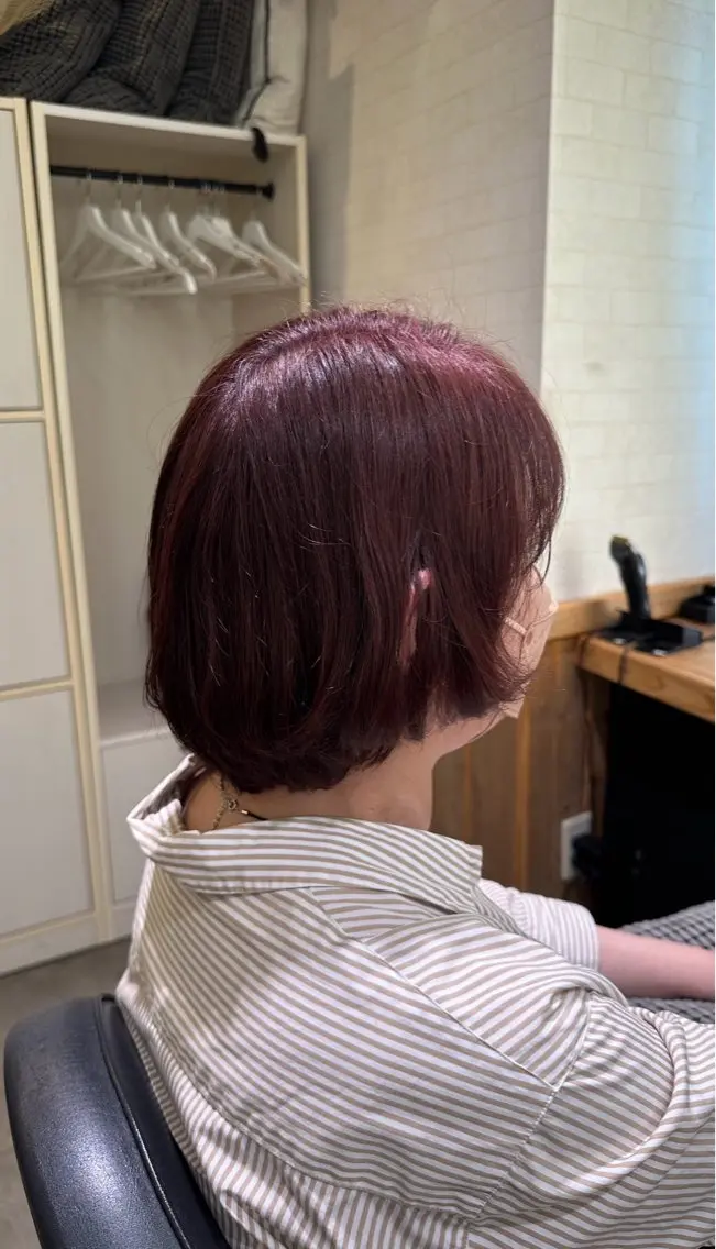 カラー ピンクカラー ⭐︎ koto ⭐︎のヘアスタイル