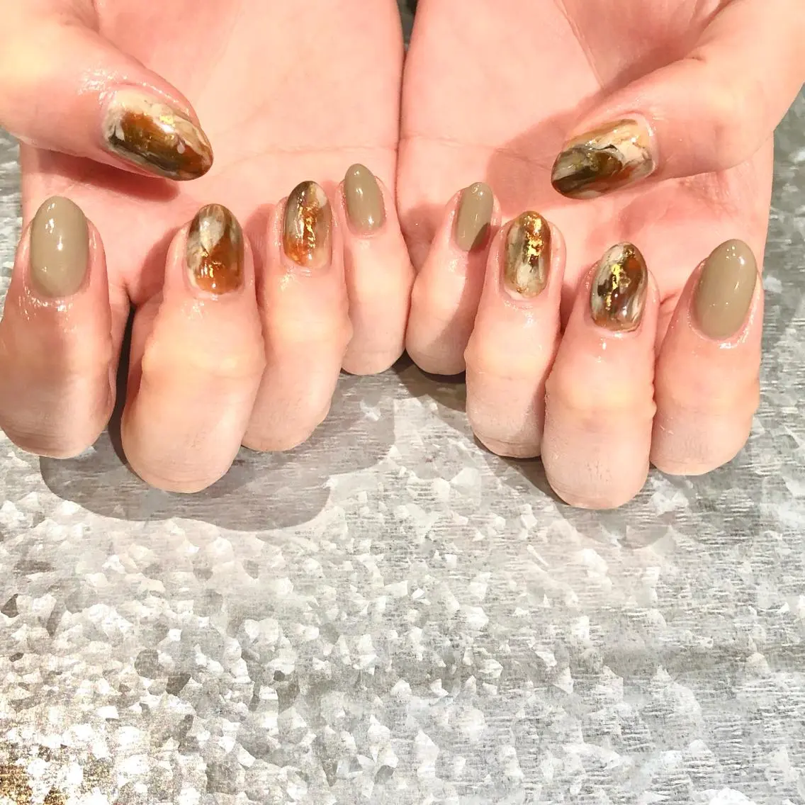 ネイル ニュアンスネイル TRAM-nail moriizumiのネイルデザイン