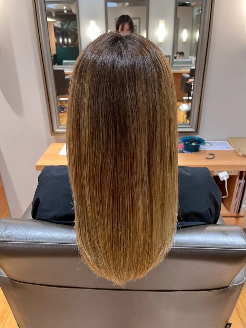 ロング レイヤーカット 関口 要子のヘアスタイル