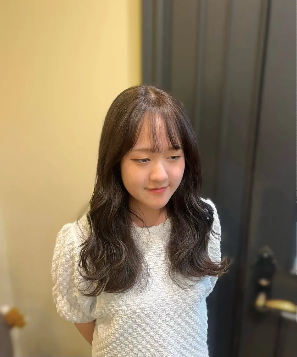 セミロング ヘアカラー トリートメント みゆ/ カラーリスト🎀のヘアスタイル
