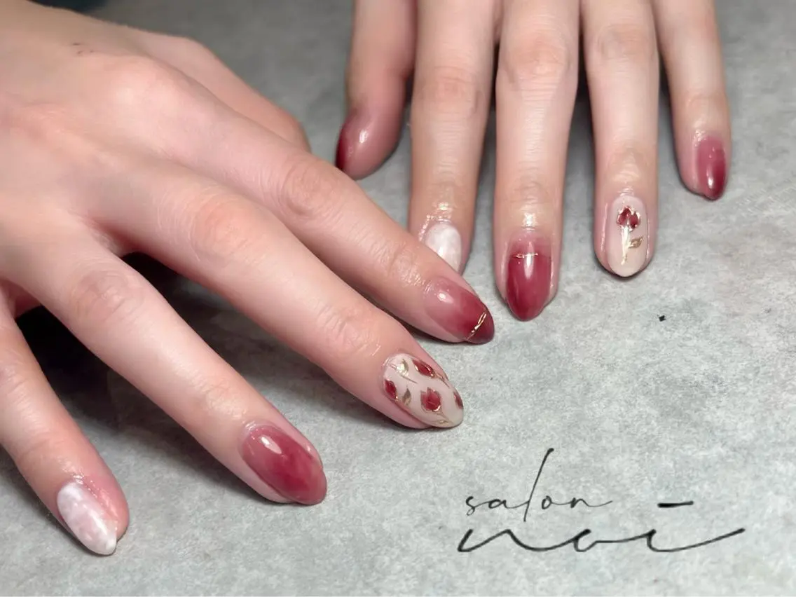 ネイル ハンドネイル salon noiのネイルデザイン