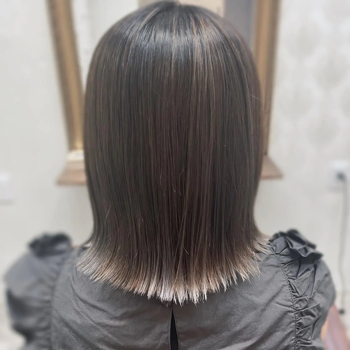 ミディアム ヘアカラー トリートメント erina💖 CLUTCH天王寺のヘアスタイル