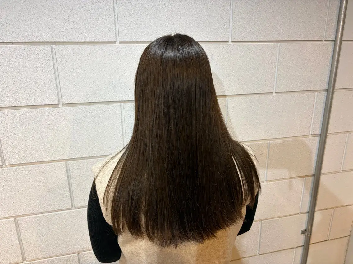 ロング カラー ヘアカラー 土屋 梓咲のヘアスタイル