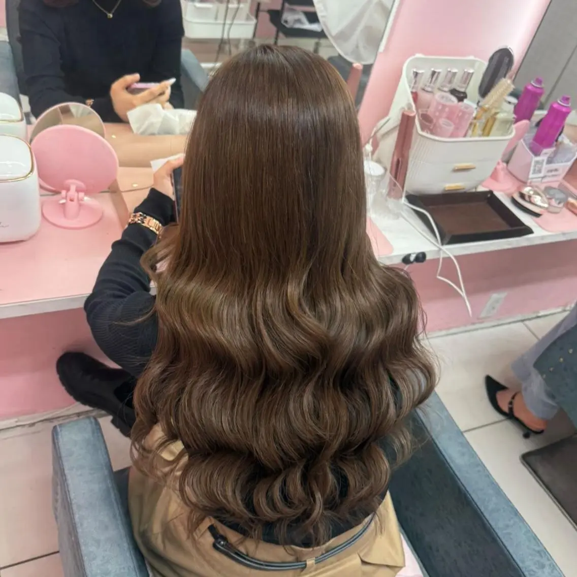 ロング エクステ ヨシンモリ season ゆみのヘアスタイル