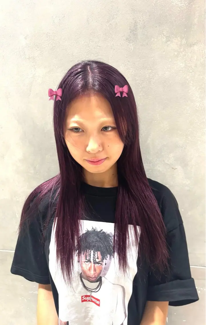 ロング カラー ハイトーン／ボブ RIN🌐のヘアスタイル