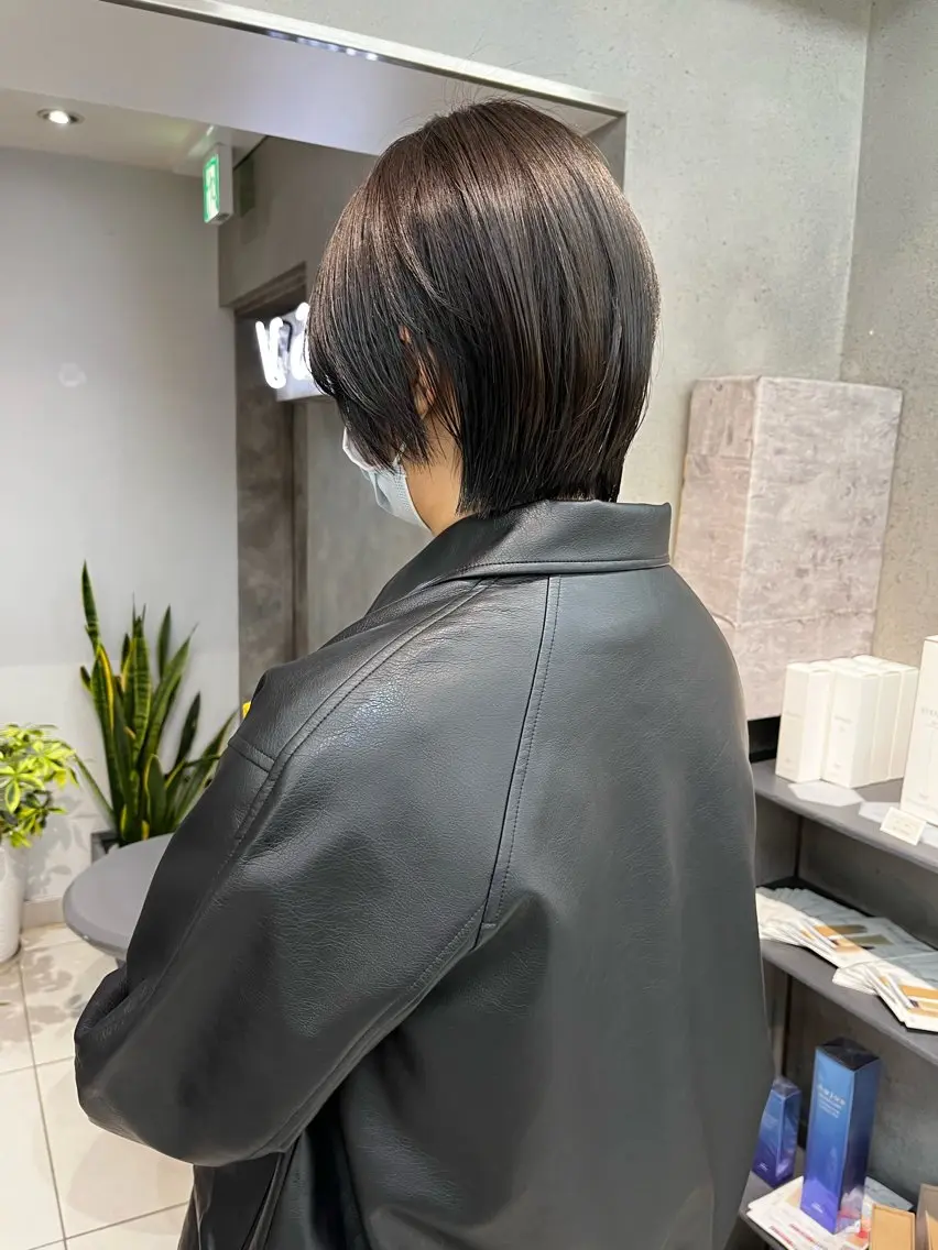 ショート パーマ ウルフ🦋顔まわり ❤︎ ͛めいのヘアスタイル