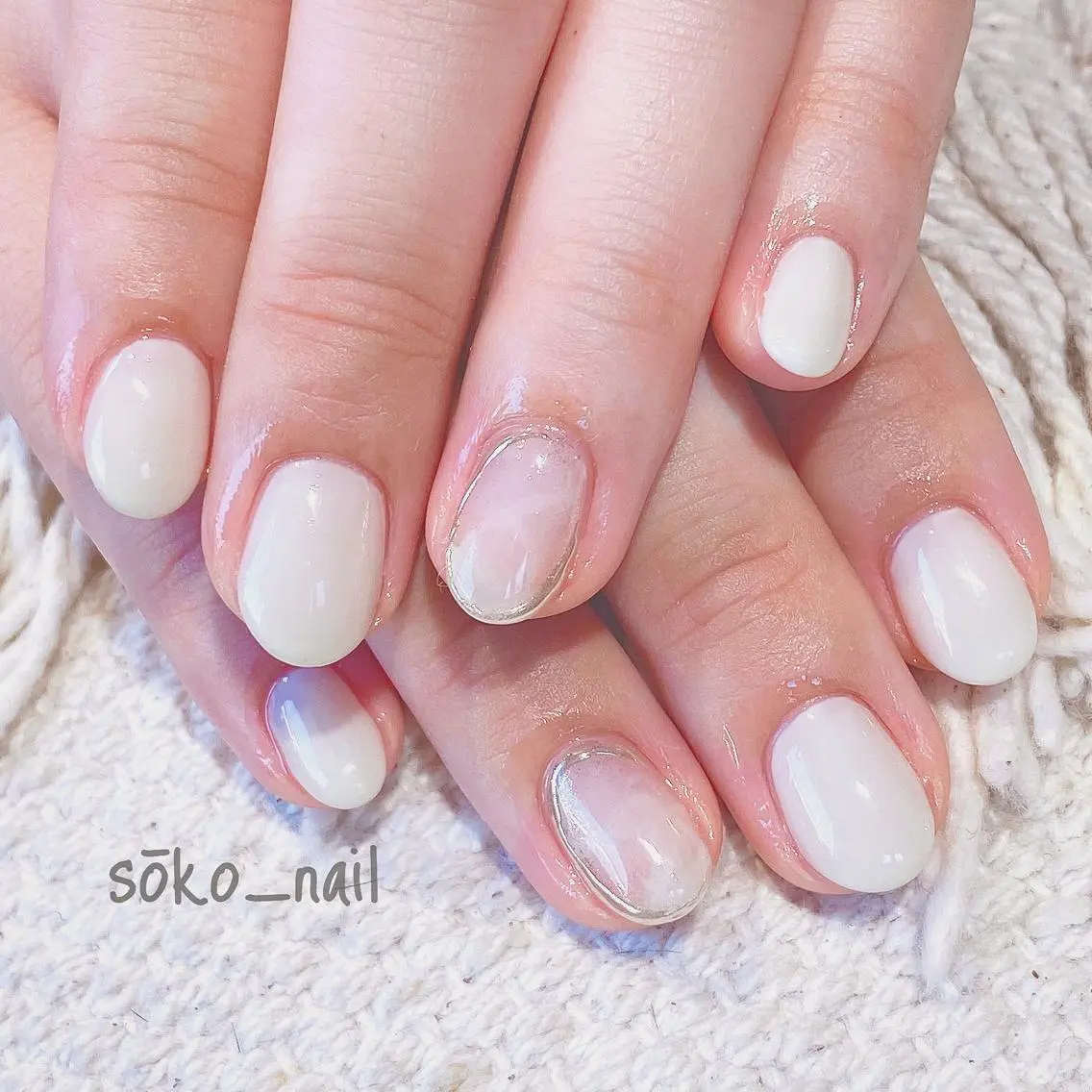 ネイル ハンドネイル megu  / sōko nailのネイルデザイン