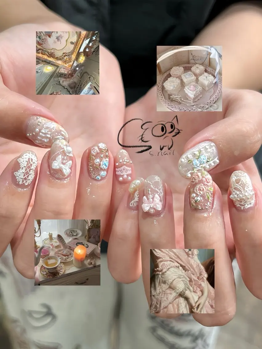 ネイル チークネイル フレンチネイル グラデーション マグネットネイル ワンカラーネイル S.nail _のネイルデザイン