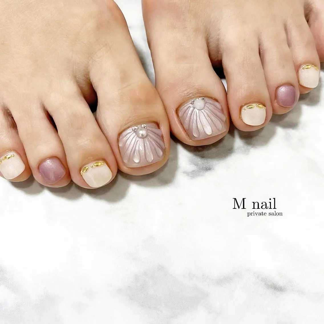 ネイル ハンドネイル M nailのネイルデザイン