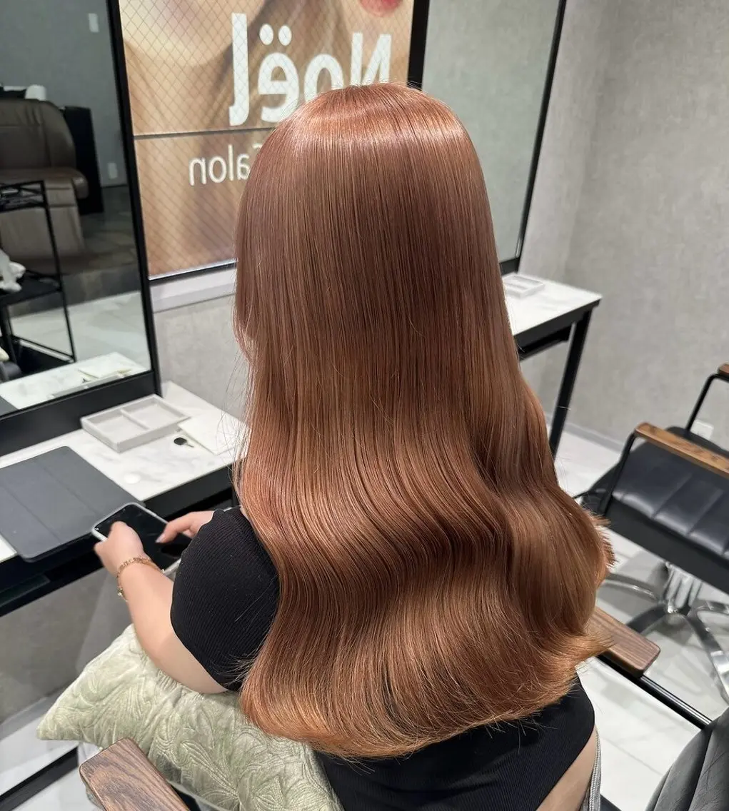 ロング カラー ヘアカラー トリートメント ガーリー🎀透明感 /似合わせ/ヘアアレのヘアスタイル