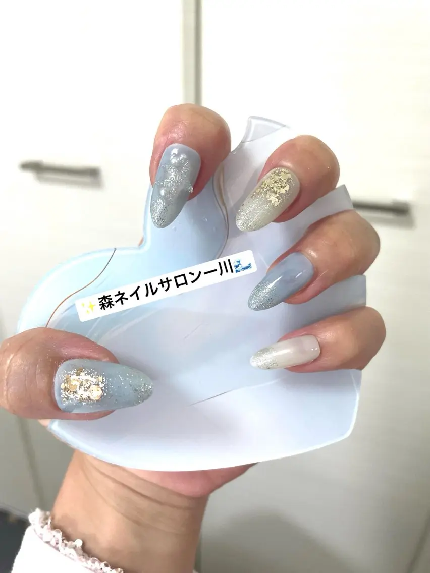 ネイル ハンドネイル フットネイル 森 ネイル サロンのネイルデザイン