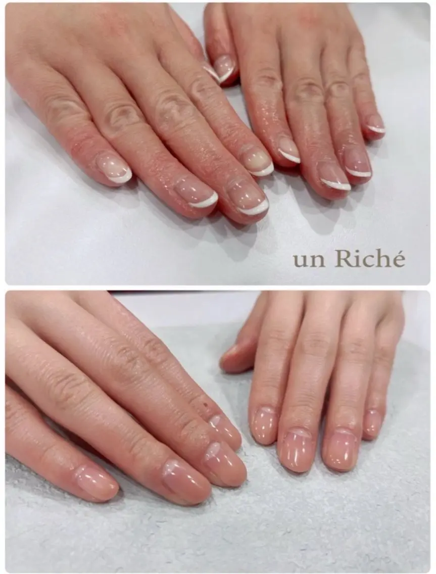 HAND】オフあり　カラグラorフレンチの写真