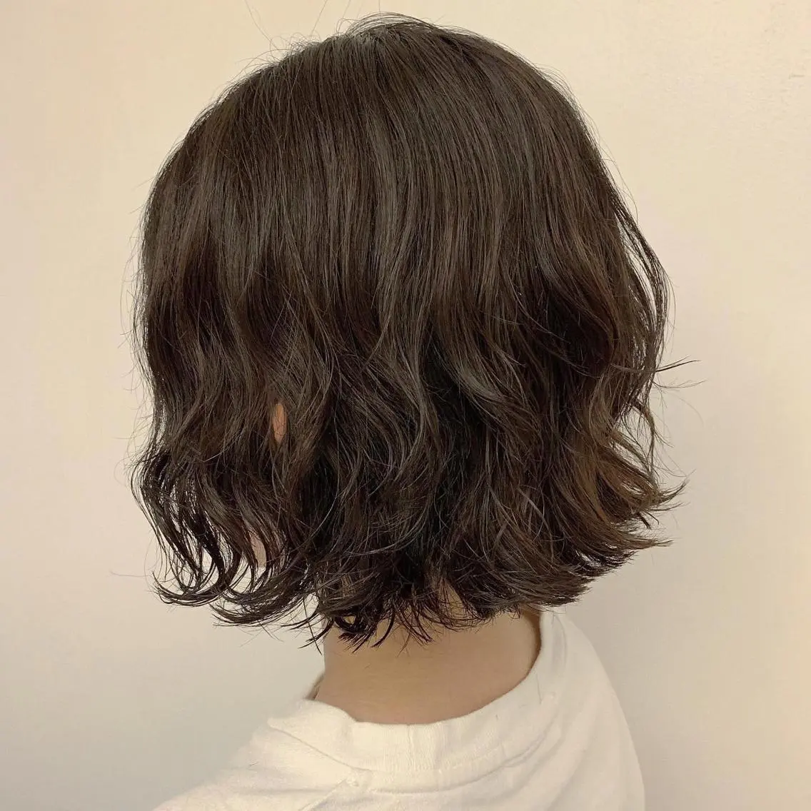 ショート カラー パーマ ヘアアレンジ トリートメント 松田 亮葉のヘアスタイル