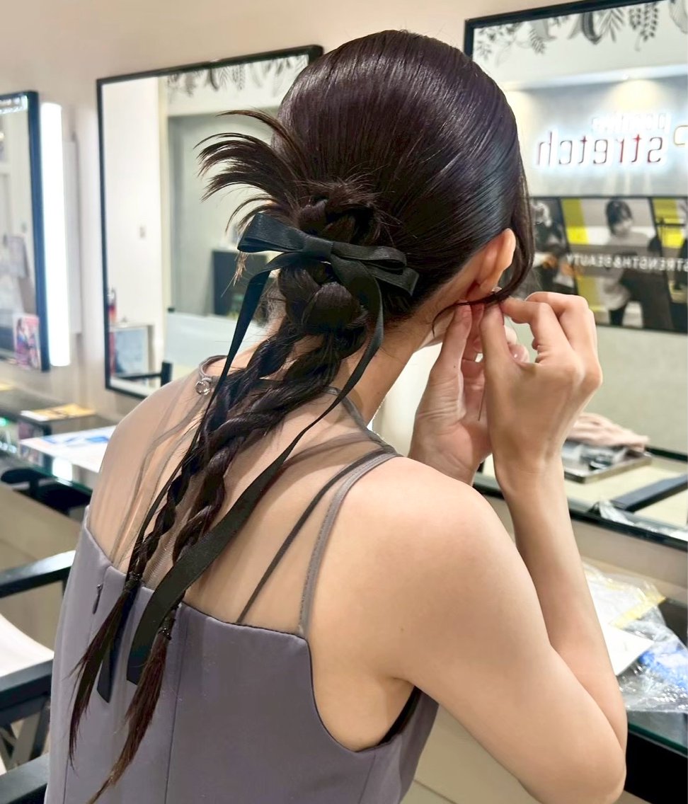 ロング ヘアアレンジ 🧸ダブルカラー/ベ ージュ🍪さりなのヘアスタイル