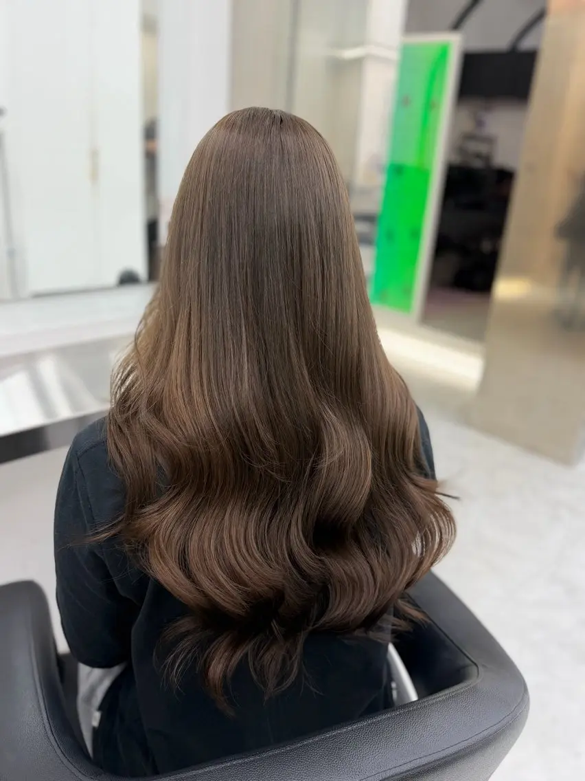 ロング カラー ヘアアレンジ ヘアカラー トリートメント ヘアセット 透明感カラー🎀艶髪 Anju/渋谷🎀のヘアスタイル