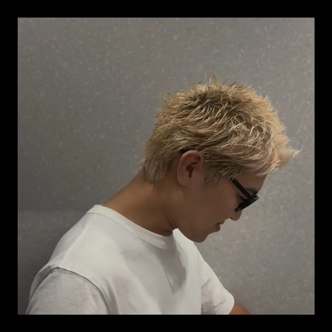 メンズ メンズブリーチ メンズパーマ スパイキーショート STAYGメンズ上野 大河のヘアスタイル